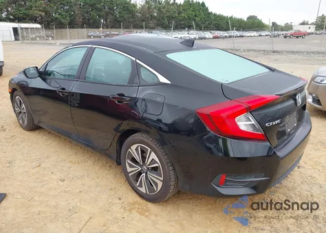 2017 Honda Civic Ex-L z USA, uszkodzony, nr VIN 19XFC1F82HE019107